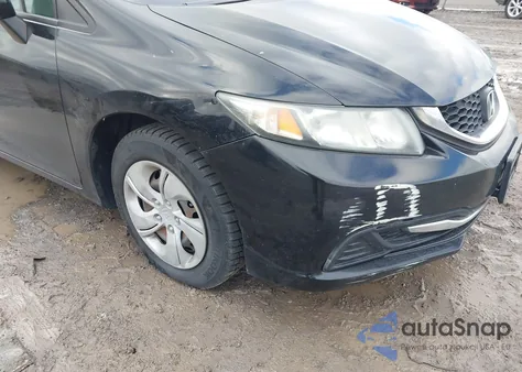 2013 Honda Civic Lx из США, поврежденный, VIN 2HGFB2F55DH593988